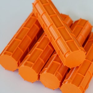 BRICK playdough roll for playing with dough made from bio plastic, 3D printed