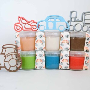 BRUM-BRUM set - Play dough made of edible ingredients