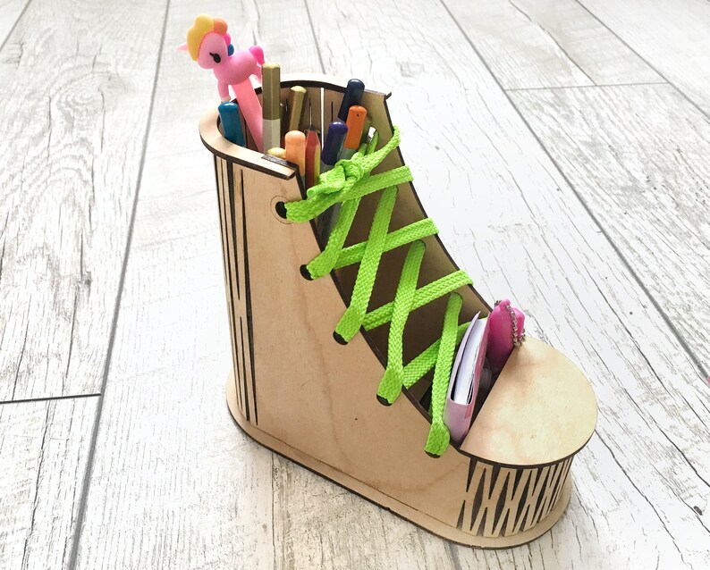 Cute pencil holder desk accessories for kids montessori desk Etsy