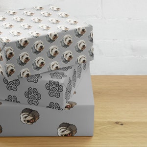 Herdershond of Doddle Dog Vellen inpakpapier