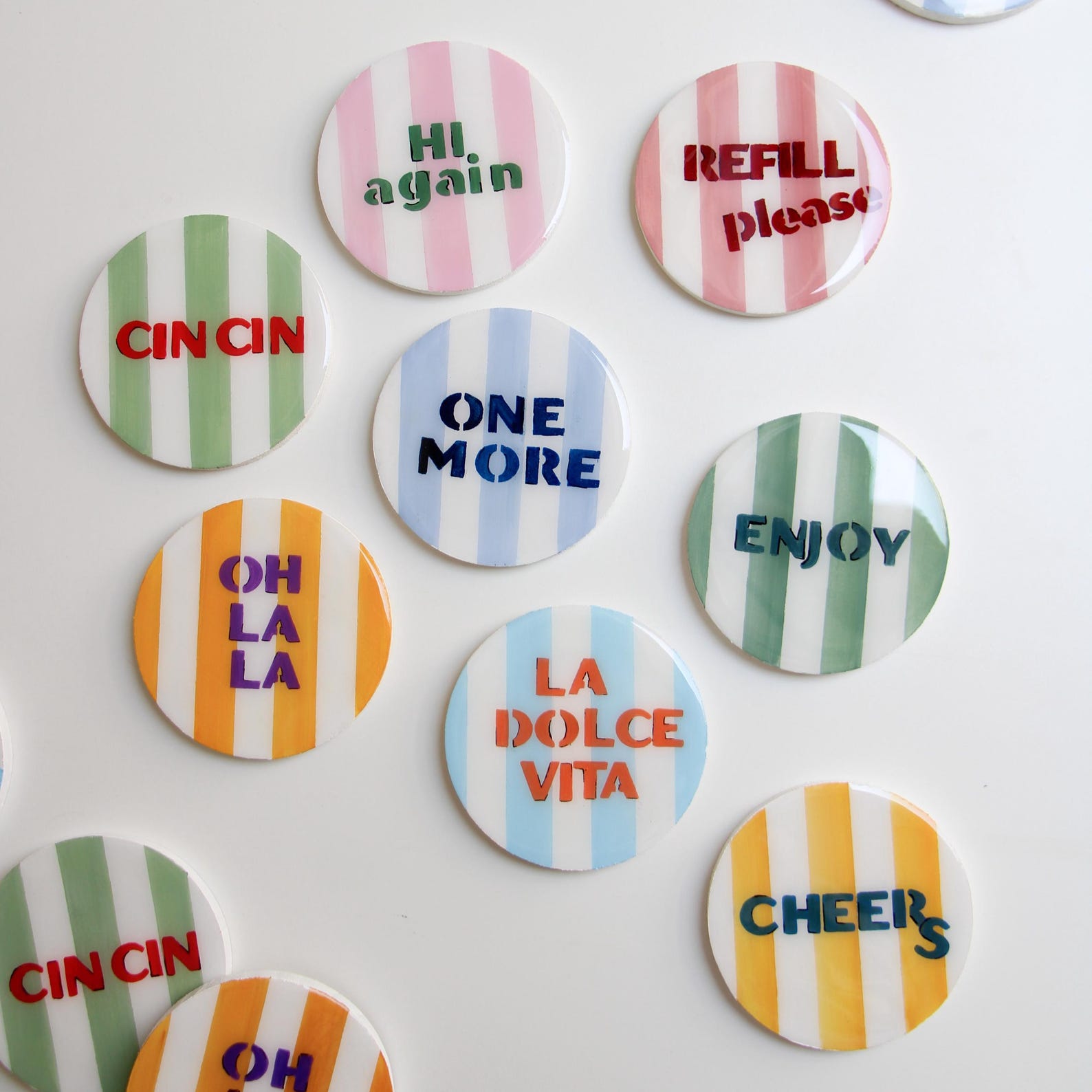 Ensemble de sous-verres