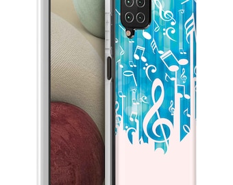 SM-A125,SM-A125,Plaid Pattern 4 Print,Light,Flexible,ProtectUSA Clear Phone Case Cover Samsung Galaxy A12