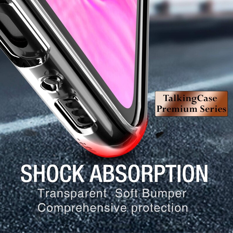 Thin Gel Phone Case for Motorola moto g7 power,Reindeer Print