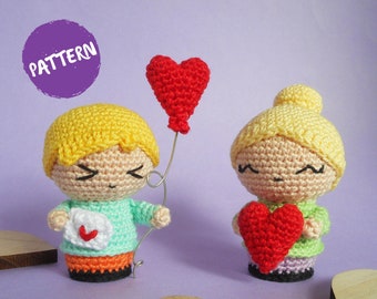 The Lovelies Amigurumi Pattern - Crochet Doll PDF File