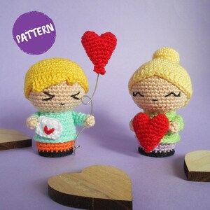 The Lovelies Amigurumi Pattern - Crochet Doll PDF File