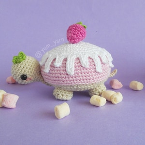 Taartschildpadden haakpatroon - Amigurumi PDF-bestand afbeelding 4