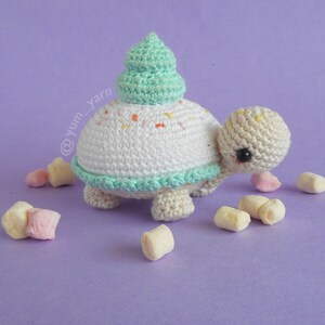 Taartschildpadden haakpatroon - Amigurumi PDF-bestand afbeelding 2