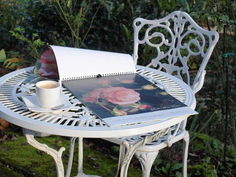 Calendar 2025 Roses Roses / 2025 Wall Calendar A3 / Rose Garden