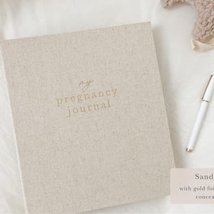 Pregnancy Journal | Pregnancy Book | Pregnancy Album| Expecting Mom Gift | Baby Shower | New Mom Gift | Pregnancy Gift | Baby Journal | Baby Keepsake