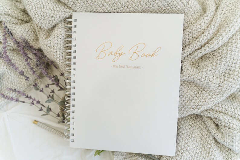 Baby Book Baby Journal Personalized Baby Book Baby Etsy