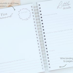 Pregnancy Journal | Pregnancy Book | Pregnancy Album| Expecting Mom Gift | Baby Shower | New Mom Gift | Pregnancy Gift | Baby Journal | Baby Keepsake