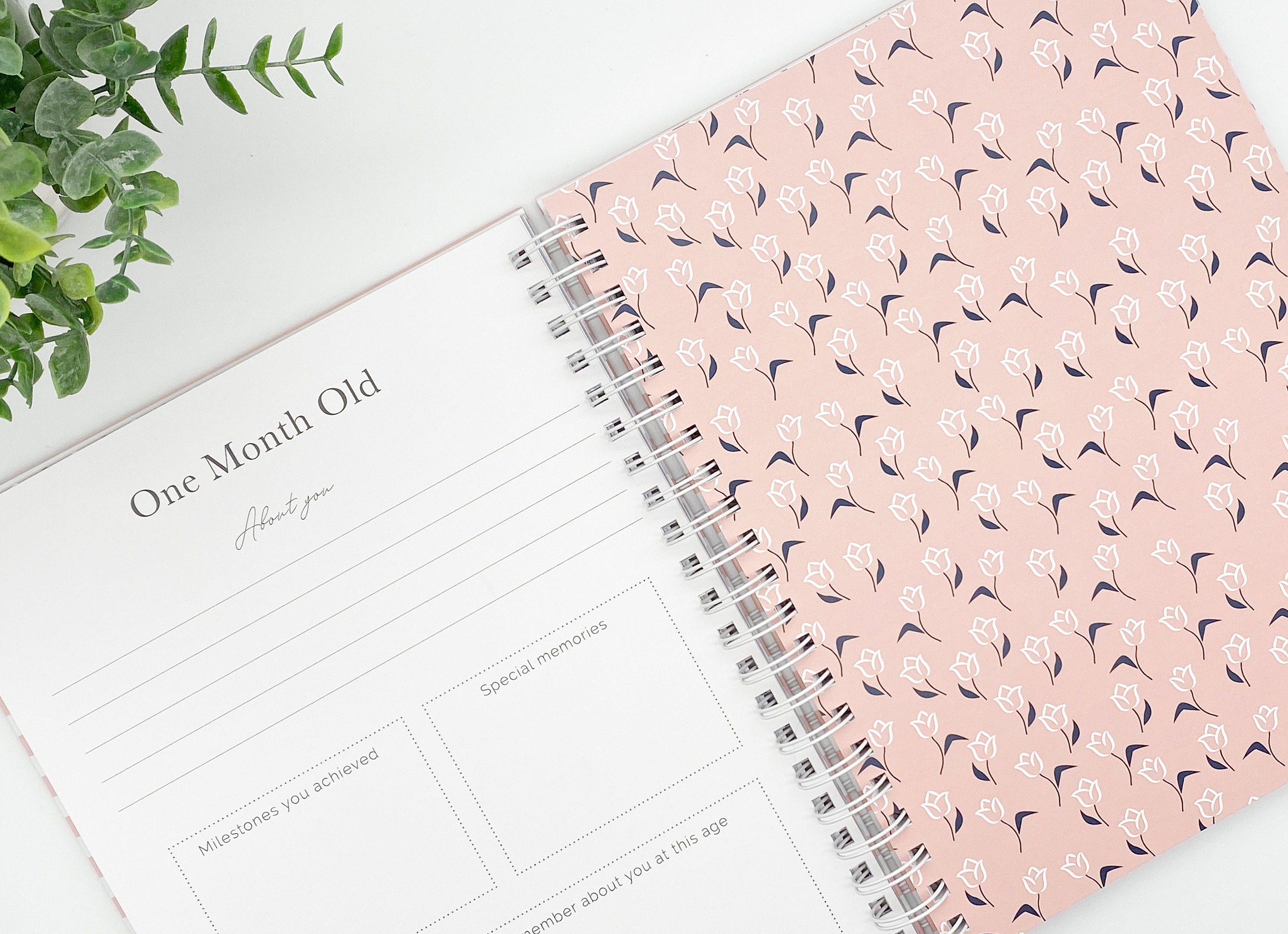 Baby Book Baby Girl Book Baby Journal Baby Keepsake Etsy