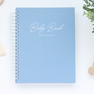 Modern Baby Book: First Five Years Memory Journal