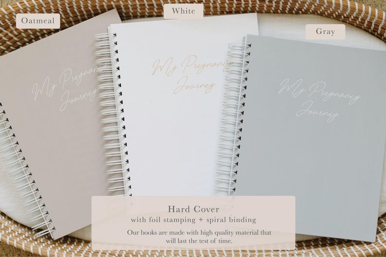 Pregnancy Journal | Pregnancy Book | Pregnancy Album| Expecting Mom Gift | Baby Shower | New Mom Gift | Pregnancy Gift | Baby Journal | Baby Keepsake