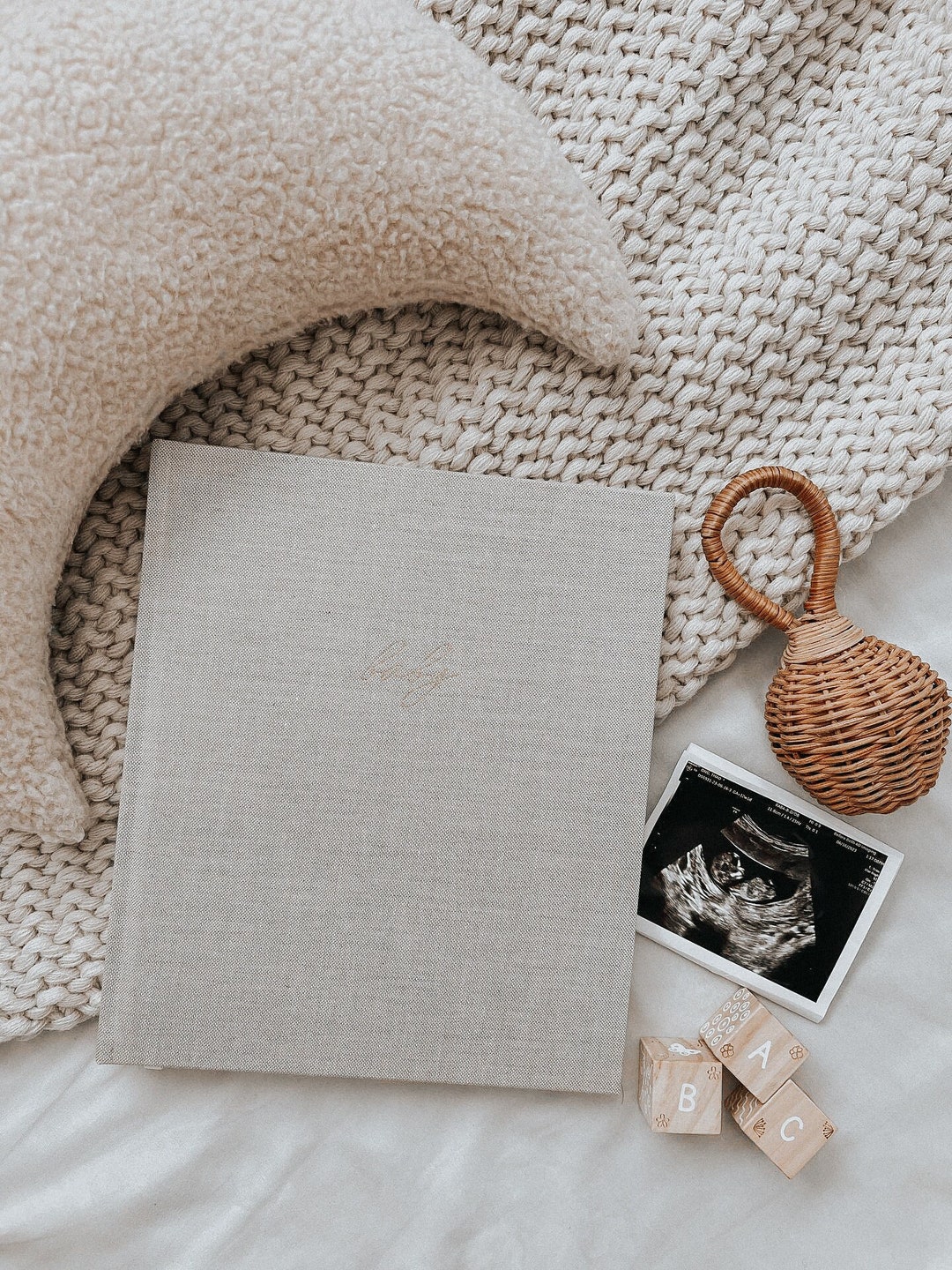 Baby Memory Book Book Personalized Baby Book Gender Neutral Baby Gift