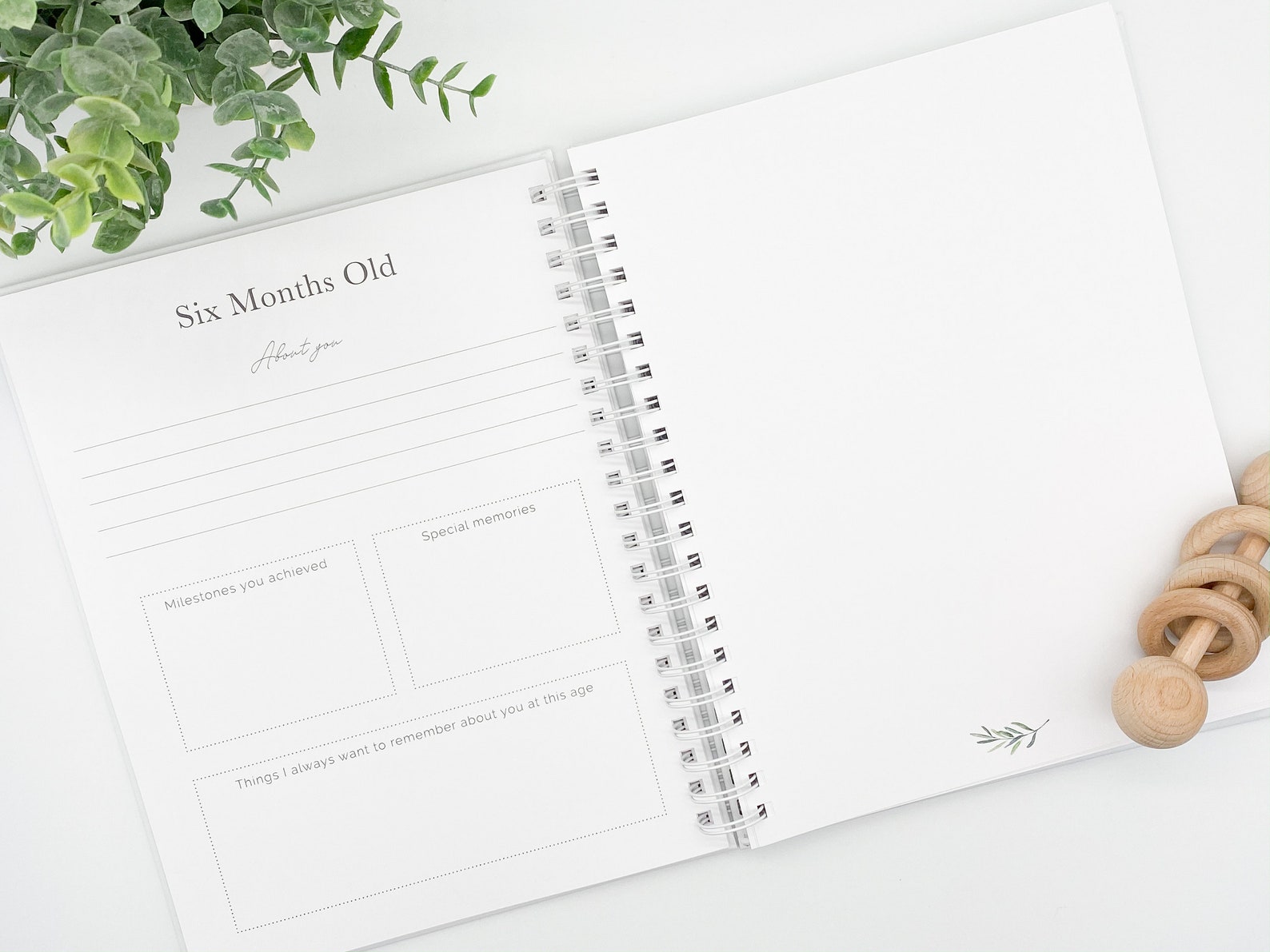 Baby Book Gender Neutral Baby Gift Baby Memory Book Etsy