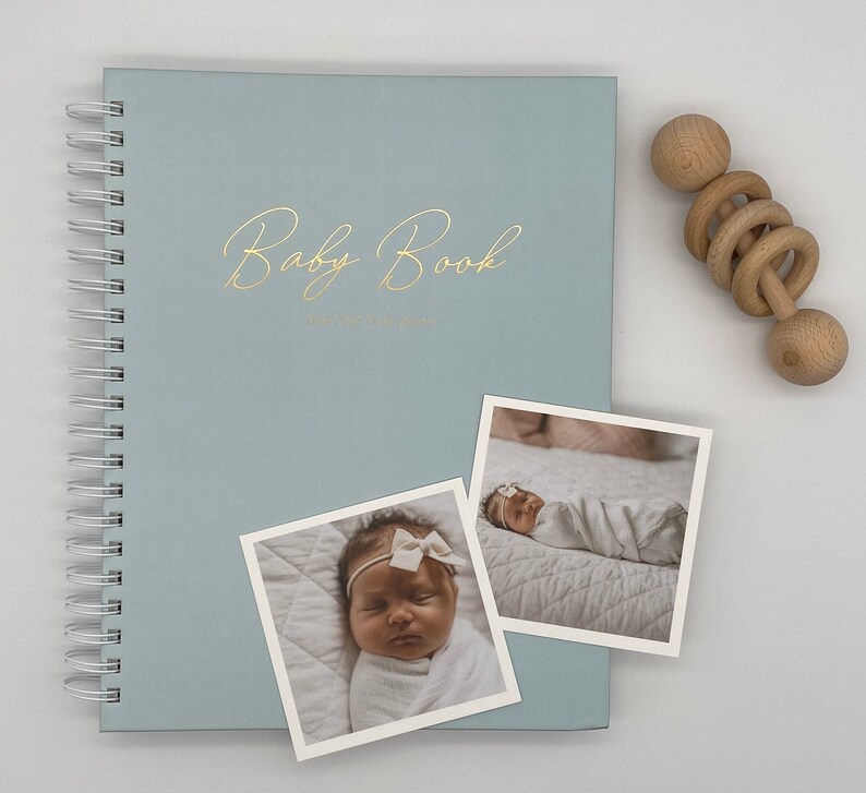 etsy baby book