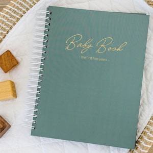 baby memory book | custom baby scrapbook | baby album | personalized baby book