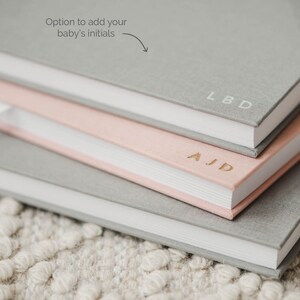 Personalized Baby Book | Baby Memory Book | Gender Neutral Baby Album | First Year Milestone Book | Expecting Mom Gift | Baby Shower | Baby First Year Journal
