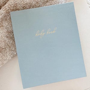 Baby Book |  First Year Baby Book | Baby Memory Book | Baby Gift | Baby Shower Gift | Gender Neutral | Baby Announcement | Pregnancy