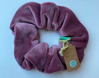 Scrunchie velvet old pink