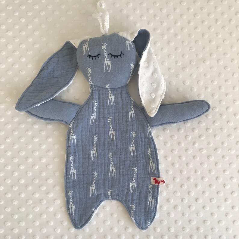 Cuddling toy Soother blanket Comforter blanket Rabbit Etsy