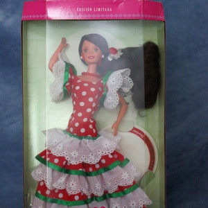 Vintage Andalucia Limited Edition Barbie Doll 1996