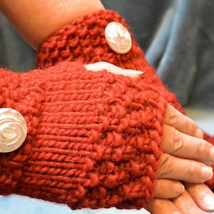 Knitted Wrist Warmers
