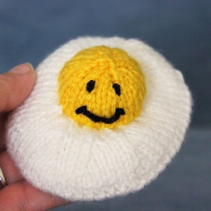 Knitted Fried Egg