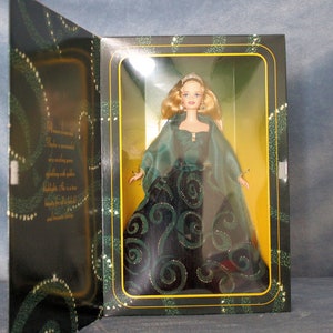 Vintage Emerald Enchantment Limited Edition Barbie Doll NRFB