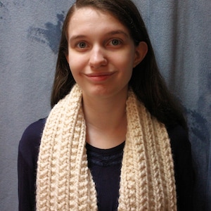 Knitted Chunky Scarf