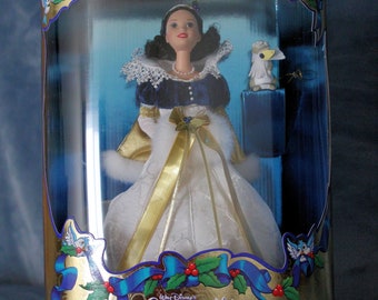 Vintage Snow White Holiday Princess Barbie Doll NRFB