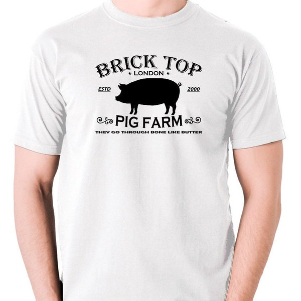 Brick Top Pig Farm - Unisex T Shirt Cool Classic Vintage Movie 2000 Tee Men's Women's TShirt Birthday Christmas Fathers Day