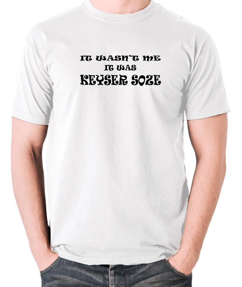 I work for keyser soze' Men's T-Shirt