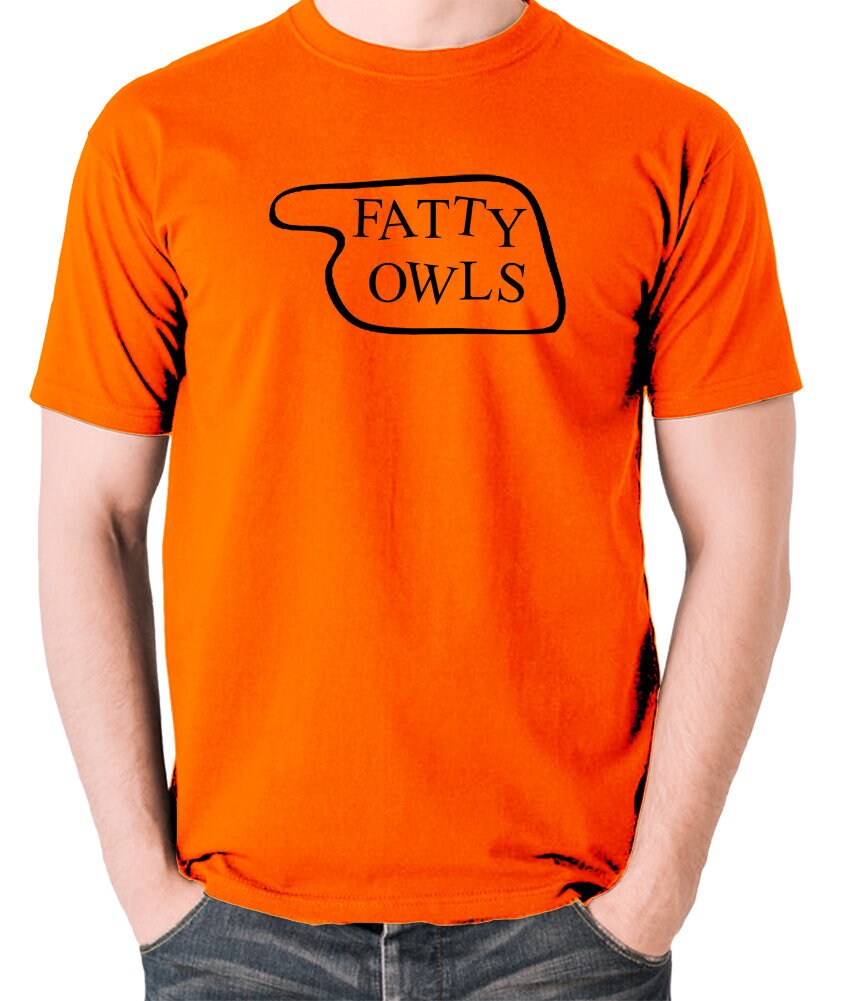Image of Inspired By Fawlty Towers - Fatty Owls Sign T Shirt