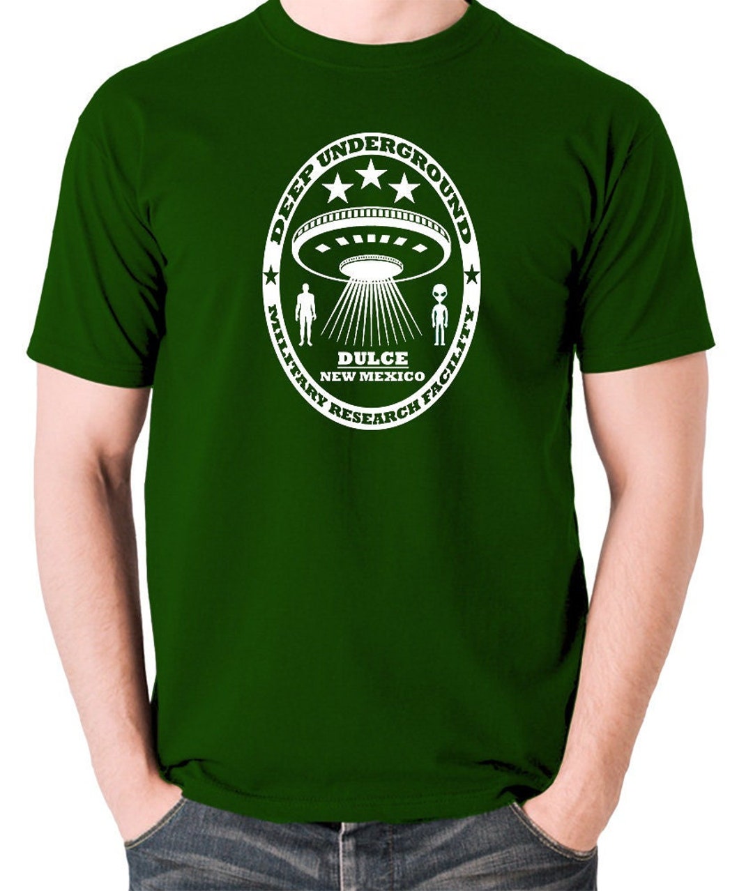 Dulce New Mexico Deep Underground Military Research Facility T Shirt