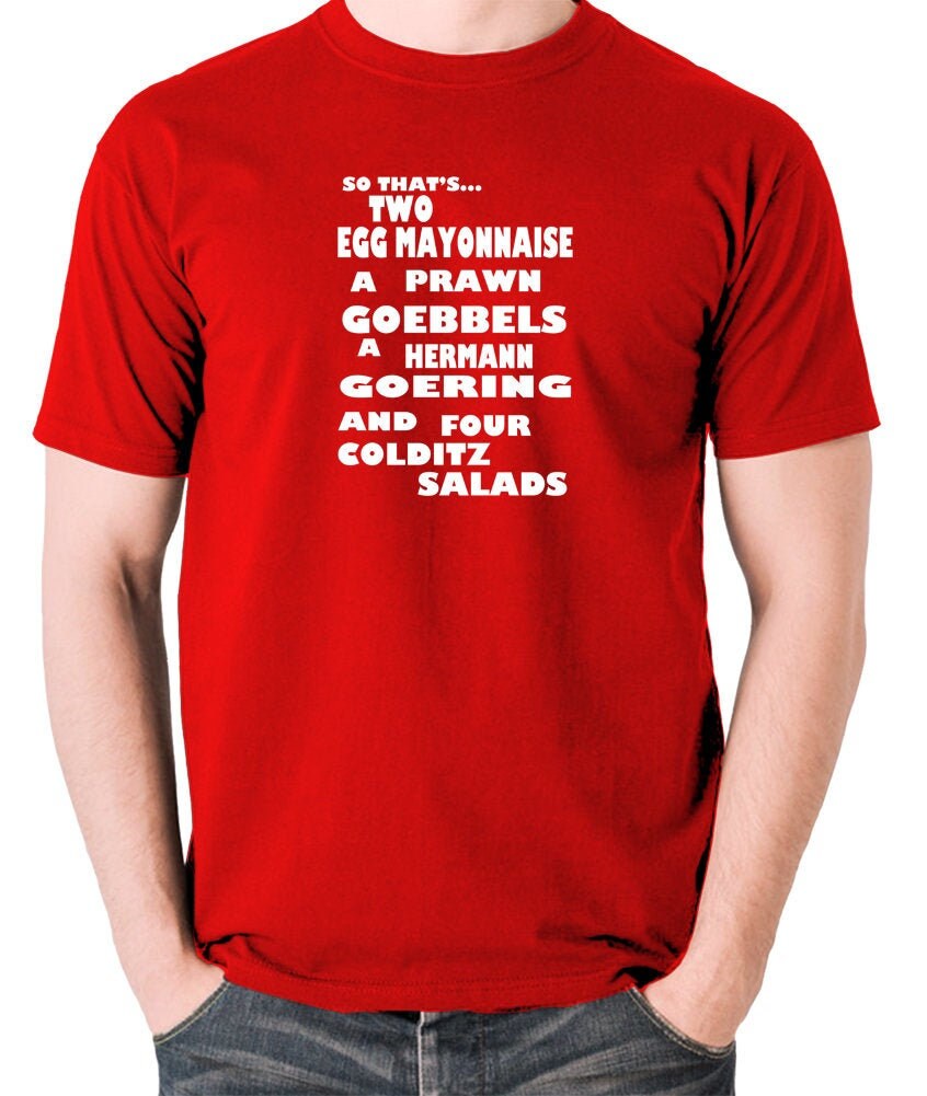 Image of Inspired By Fawlty Towers - Colditz Salad T Shirt