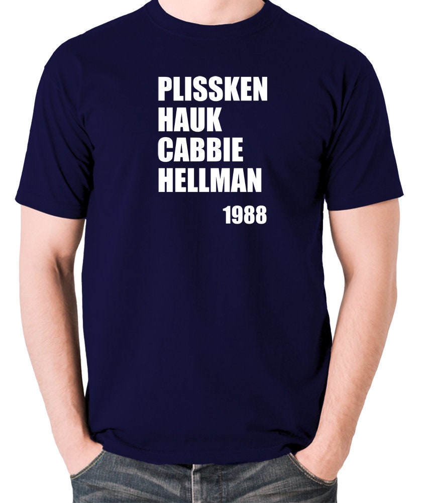 Image of Inspired By Escape From New York - Plissken Hauk Cabbie Hellman 1988 T Shirt