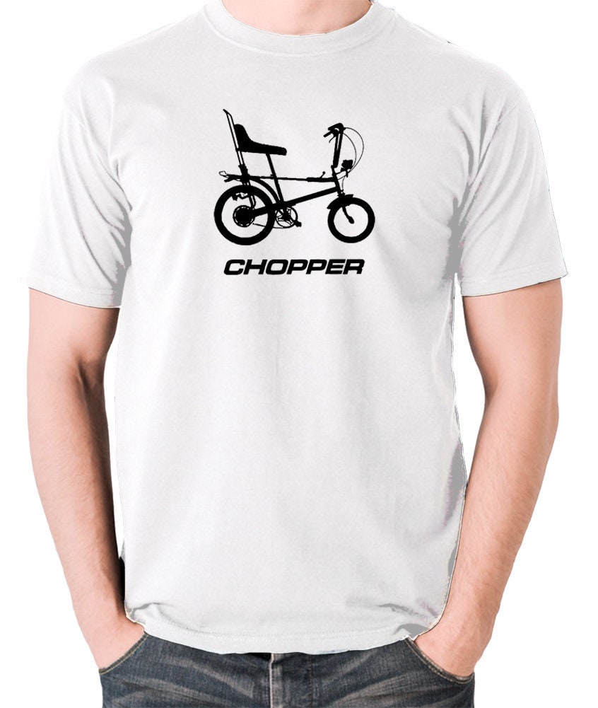 Image of Inspired By Classic 70's Chopper Bicycle - T Shirt