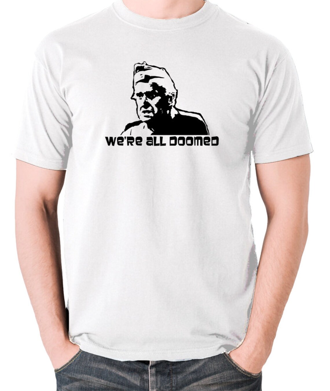 Inspired By Dads Army Were All Doomed T Shirt Etsy
