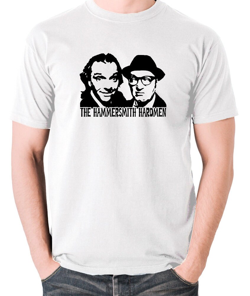 Image of Inspired By Bottom - The Hammersmith Hardmen Adrian Edmondson Rik Mayall T Shirt