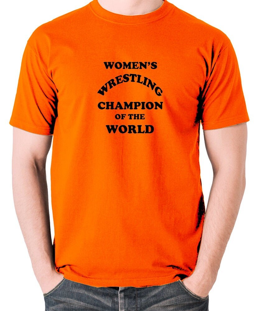 Image of Inspired By Andy Kaufman - Womens Wrestling Champion Of The World T Shirt