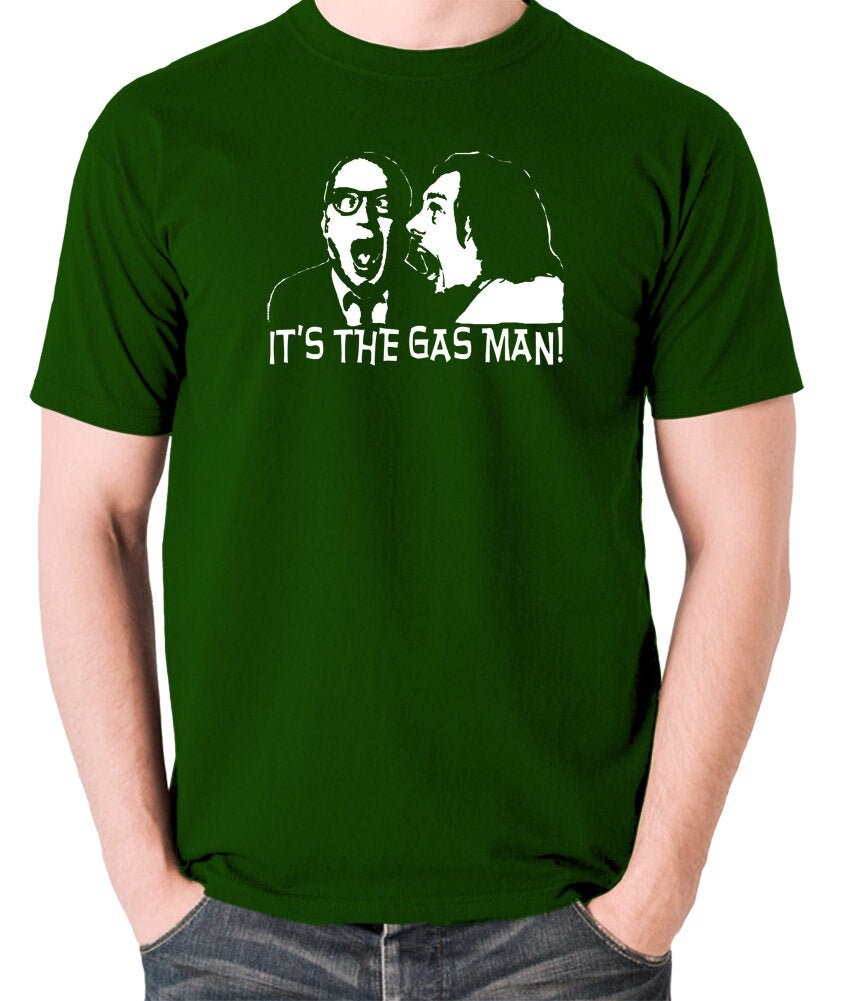 Image of Inspired By Bottom - It's The Gasman Adrian Edmondson Rik Mayall T Shirt