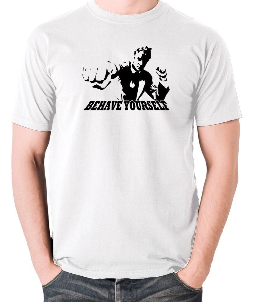 Image of Inspired By Get Carter - Michael Caine Behave Yourself T Shirt
