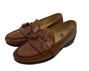 Allen 9 D Vestido Marrón Kiltie Mocasines - España