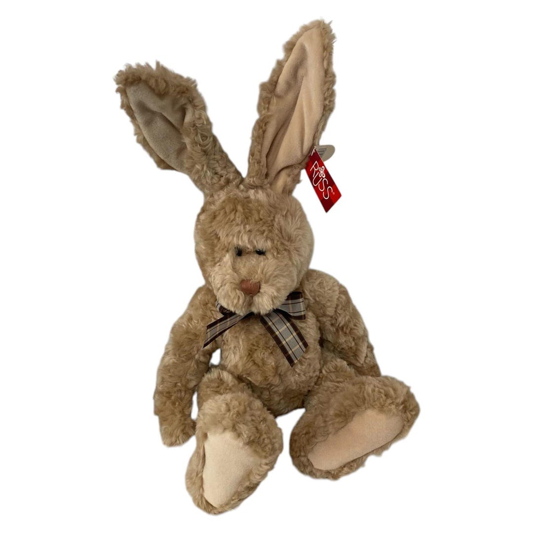 Russ Berrie Brody Sitting Bunny Rabbit Easter Plush Stuffed Animal ...