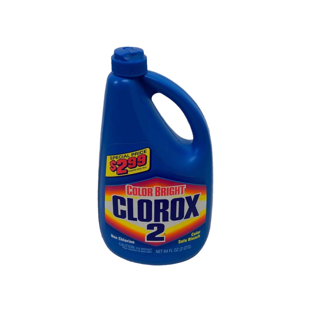 Color Bright Clorox 2 Vintage 1992 Liquid Color Bleach Safe Etsy