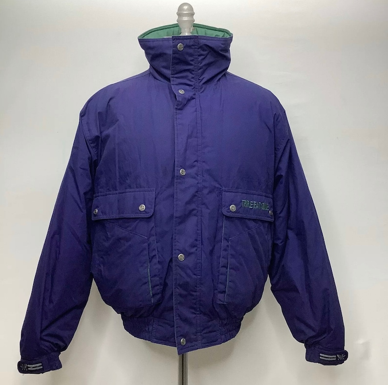 Vintage Triple Fat Goose Down Puffer Parka Jacket Coat Mens Etsy