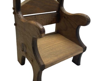 RESERVED FOR JENELL Antique Red Wood Doll Chair Doll Chair Vintage Red Wood Chair Antique Painted Chair Dolly Chair Baby Doll Chair Etsy