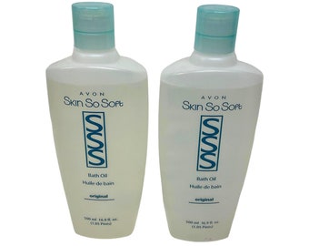 Avon Skin So Soft Bath Oil Original Formula 500 ml Set of 2 Vintage 2005 NEW
